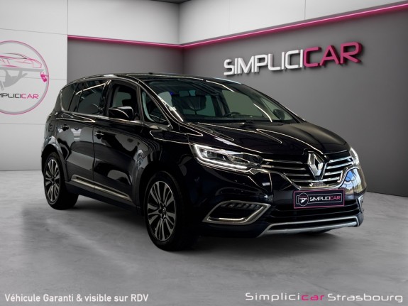 Renault espace v dci 160 4 control energy twin turbo initiale paris edc toit pano - camera - led ambiance - keyless go -...