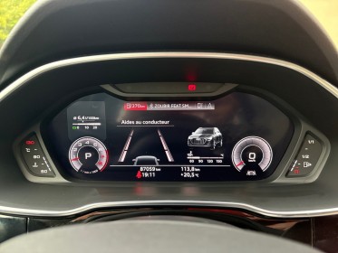 Audi q3 35 tfsi 150 ch s tronic 7 design luxe bleu cosmos caméra de recul toit ouvrant garantie 12 mois occasion simplicicar...