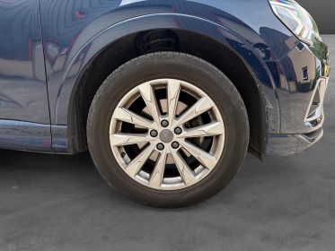 Audi q3 35 tfsi 150 ch s tronic 7 design luxe bleu cosmos caméra de recul toit ouvrant garantie 12 mois occasion simplicicar...