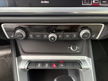Audi q3 35 tfsi 150 ch s tronic 7 design luxe bleu cosmos caméra de recul toit ouvrant garantie 12 mois occasion simplicicar...
