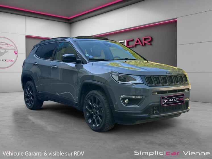 Jeep compass my20 1.3 gse t4 240 ch phev at6 4xe eawd s toit ouvrant - garantie 12 mois occasion simplicicar vienne... Jeep compass my20 1.3 gse t4 240 ch phev at6 4xe eawd s toit ouvrant - garantie 12 mois occasion simplicicar vienne...