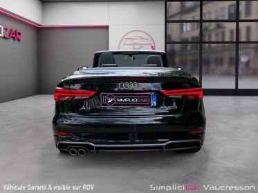 Audi a3 cabriolet 40 tfsi 190 s tronic 7 s line occasion simplicicar vaucresson simplicicar simplicibike france