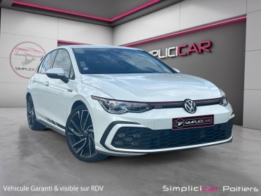Volkswagen golf 2.0 tsi 245 dsg7 gti performance carplay sièges chauffants volant chauffant garantie 12 mois occasion...