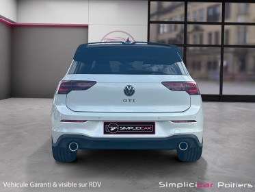Volkswagen golf 2.0 tsi 245 dsg7 gti performance carplay sièges chauffants volant chauffant garantie 12 mois occasion...