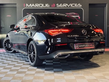 Mercedes cla coupe 250 e 8g-dct amg line - garantie constructeur 10/2026 - entretien mercedes occasion  simplicicar aix les...
