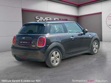 Mini one iii f56 1.2l 102ch garantie 12 mois occasion simplicicar toulon est simplicicar simplicibike france