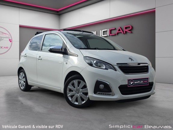 Peugeot 108 vti 72ch bvm5 style top! ou 124 euros par mois occasion parc voitures beauvais simplicicar simplicibike france