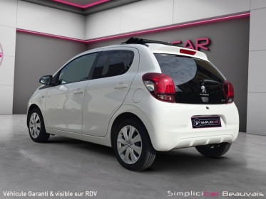 Peugeot 108 vti 72ch bvm5 style top! ou 124 euros par mois occasion parc voitures beauvais simplicicar simplicibike france
