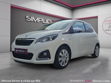 Peugeot 108 vti 72ch bvm5 style top! ou 124 euros par mois occasion parc voitures beauvais simplicicar simplicibike france