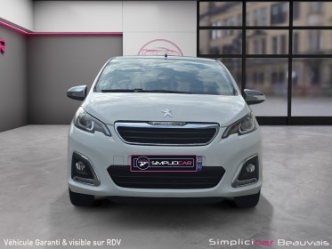 Peugeot 108 vti 72ch bvm5 style top! ou 124 euros par mois occasion parc voitures beauvais simplicicar simplicibike france