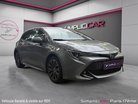 Toyota corolla hybride my20 122h design/full entretien toyota/garantie 12 mois occasion paris 17ème (75)(porte maillot)...