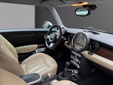 Mini cooper 1.6 120 ch one / radar de recul / intÉrieur cuir et bois occasion paris 17ème (75)(porte maillot) simplicicar...