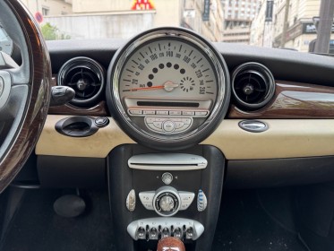 Mini cooper 1.6 120 ch one / radar de recul / intÉrieur cuir et bois occasion paris 17ème (75)(porte maillot) simplicicar...