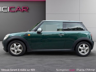 Mini cooper 1.6 120 ch one / radar de recul / intÉrieur cuir et bois occasion paris 17ème (75)(porte maillot) simplicicar...