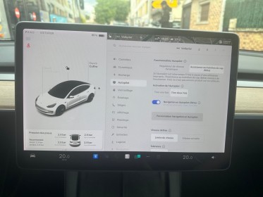 Tesla model 3 standard range plus rwd, auto-pilot, caméra 360, toit panoramique, sièges electriques/chauffants occasion...