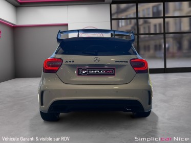 Mercedes classe a 45 amg 4-matic speedshift pack aero occasion  simplicicar nice - pfvauto simplicicar simplicibike france