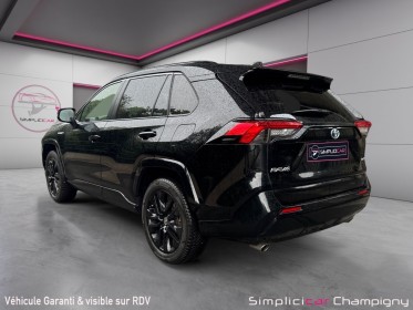 Toyota rav4 hybride my21 218 ch 2wd black edition - toit ouvrant - caméra 360 occasion champigny-sur-marne (94) simplicicar...