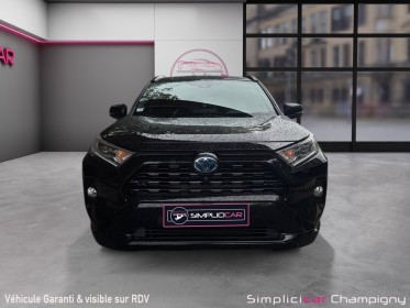 Toyota rav4 hybride my21 218 ch 2wd black edition - toit ouvrant - caméra 360 occasion champigny-sur-marne (94) simplicicar...