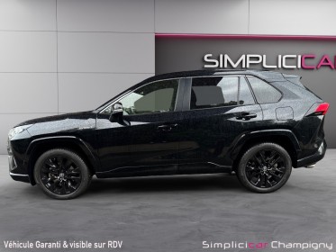Toyota rav4 hybride my21 218 ch 2wd black edition - toit ouvrant - caméra 360 occasion champigny-sur-marne (94) simplicicar...