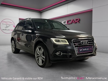 Audi q5 q5 v6 3.0 tdi clean diesel 258 quattro s line s tronic 7 garantie 12 mois occasion simplicicar meximieux simplicicar...