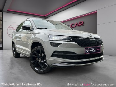 Skoda karoq 1.5 tsi 150 ch act dsg7 sportline occasion simplicicar vaucresson simplicicar simplicibike france
