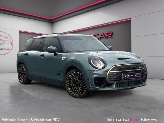 Mini clubman john cooper works 306cv edition untold - toit ouvrant - tête haute - garantie constructeur 08/2026 occasion...