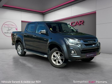 Isuzu d-max crew cab 1.9 4x4 bva solar plus - attelage - caméra - siège cuir électrique chauffant - garantie 12 mois...