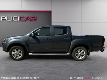 Isuzu d-max crew cab 1.9 4x4 bva solar plus - attelage - caméra - siège cuir électrique chauffant - garantie 12 mois...