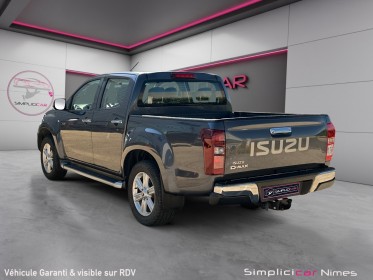 Isuzu d-max crew cab 1.9 4x4 bva solar plus - attelage - caméra - siège cuir électrique chauffant - garantie 12 mois...