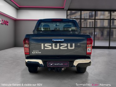 Isuzu d-max crew cab 1.9 4x4 bva solar plus - attelage - caméra - siège cuir électrique chauffant - garantie 12 mois...