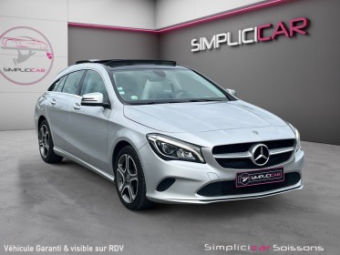 Mercedes classe cla shooting brake 200 d 7g-dct inspiration - caméra/toit pano/cuir blanc/hayon électrique - garantie 12...
