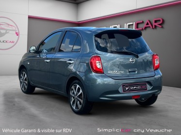Nissan micra 1.2 80 edition n-tec radar av-arr / clim auto occasion simplicicar veauche simplicicar simplicibike france