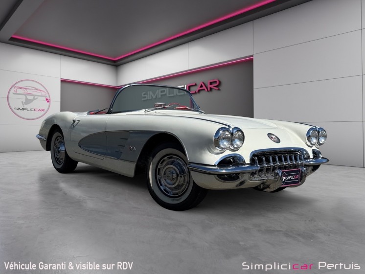 Chevrolet corvette c1 v8 283 300cv 4 vitesses occasion simplicicar pertuis simplicicar simplicibike france Chevrolet corvette c1 v8 283 300cv 4 vitesses occasion simplicicar pertuis simplicicar simplicibike france