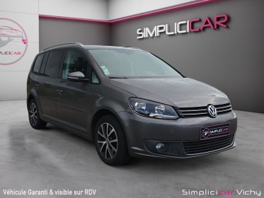 Volkswagen touran 2.0 l  tdi 140 ch bluemotion confortline révisée garantie 12 mois occasion simplicicar vichy simplicicar...
