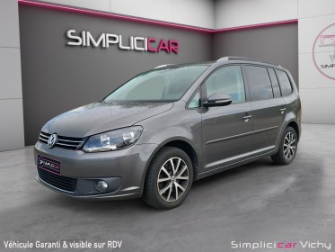 Volkswagen touran 2.0 l  tdi 140 ch bluemotion confortline révisée garantie 12 mois occasion simplicicar vichy simplicicar...