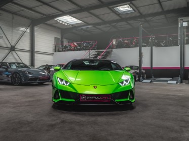 Lamborghini huracan v10 lp 640 evo spyder - garantie constructeur jusqu'en 12/28 - malus payé occasion simplicicar lyon...