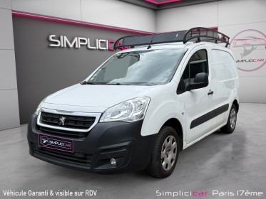 Peugeot partner /garantie 12 mois occasion paris 17ème (75)(porte maillot) simplicicar simplicibike france