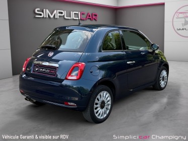 Fiat 500 my20 serie 7 euro 6d 1.2 69 ch eco pack s/s lounge carplay-faible kilometrage -ideal jeune permis occasion...