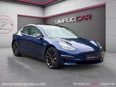 Tesla model 3 performance dual motor awd - garantie 12 mois occasion simplicicar vienne simplicicar simplicibike france