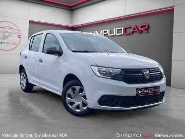 Dacia sandero sce 75 garantie 75000km 12mois occasion parc voitures beauvais simplicicar simplicibike france