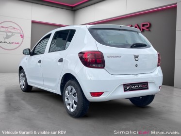Dacia sandero sce 75 garantie 75000km 12mois occasion parc voitures beauvais simplicicar simplicibike france