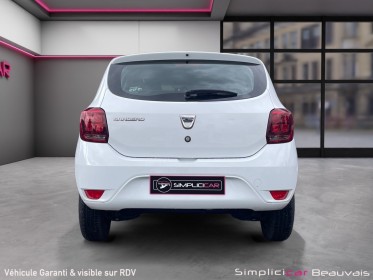 Dacia sandero sce 75 garantie 75000km 12mois occasion parc voitures beauvais simplicicar simplicibike france