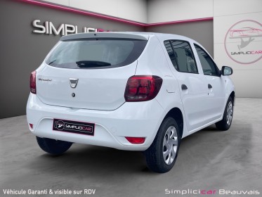 Dacia sandero sce 75 garantie 75000km 12mois occasion parc voitures beauvais simplicicar simplicibike france