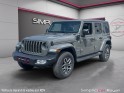 Jeep wrangler unlimited 4xe 2.,0 turbo 380 ch phev 4x4 bva 8 rapports sahara origine jeep royan / garantie 12 mois occasion...