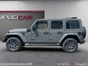 Jeep wrangler unlimited 4xe 2.,0 turbo 380 ch phev 4x4 bva 8 rapports sahara origine jeep royan / garantie 12 mois occasion...