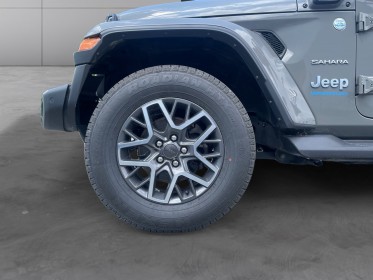 Jeep wrangler unlimited 4xe 2.,0 turbo 380 ch phev 4x4 bva 8 rapports sahara origine jeep royan / garantie 12 mois occasion...