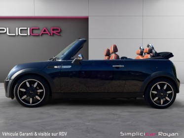 Mini cabriolet r52 1.6 115 ch cooper sidewalk entretien à jour / garantie 12 mois occasion simplicicar royan simplicicar...