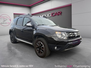 Dacia duster tce 125 4x2 prestige edition 2016 - camera de recul - gps - radar de recul occasion champigny-sur-marne (94)...