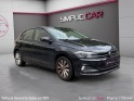 Volkswagen polo 1.0 tsi 95 ss dsg7 united/garantie 12 mois/origine france/entretien a jour/apple carplay/chargeur a induction...