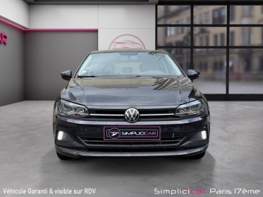 Volkswagen polo 1.0 tsi 95 ss dsg7 united/garantie 12 mois/origine france/entretien a jour/apple carplay/chargeur a induction...